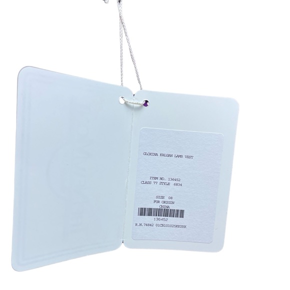 Kalgan Lamb Fur Vest • Silk Lined - Picture 9 of 9